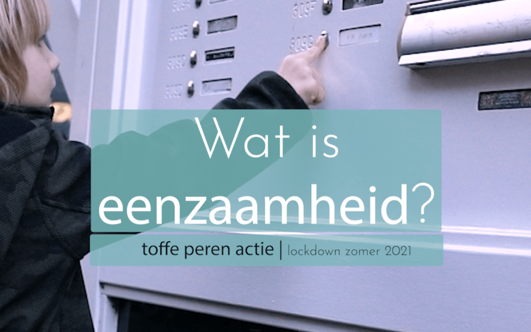 Persoonlijk project – Wat is eenzaamheid?