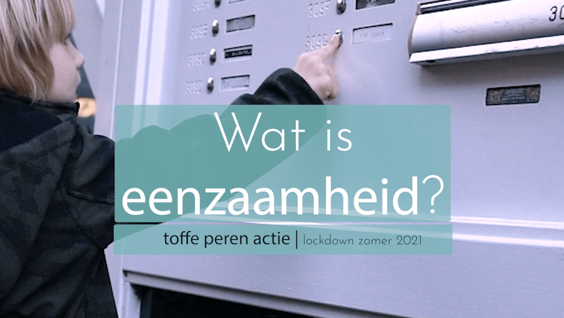 Persoonlijk project – Wat is eenzaamheid?